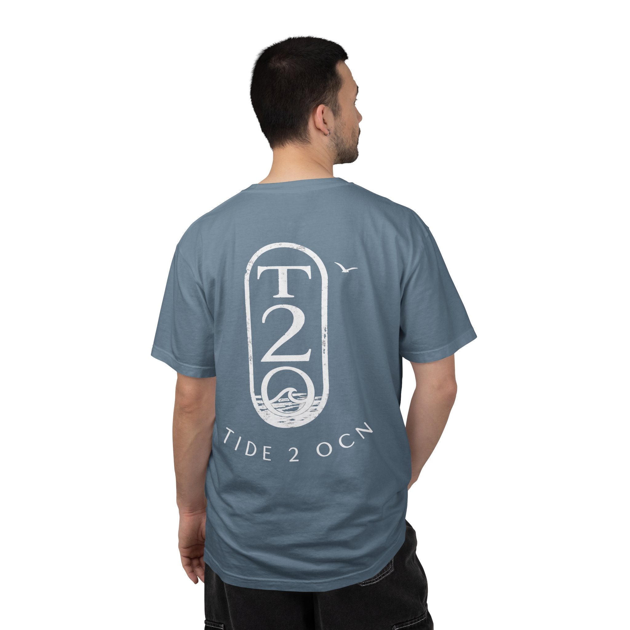 T-Shirt — Tide 2 OCN Coastal Graphic Tee (vintage surf logo)