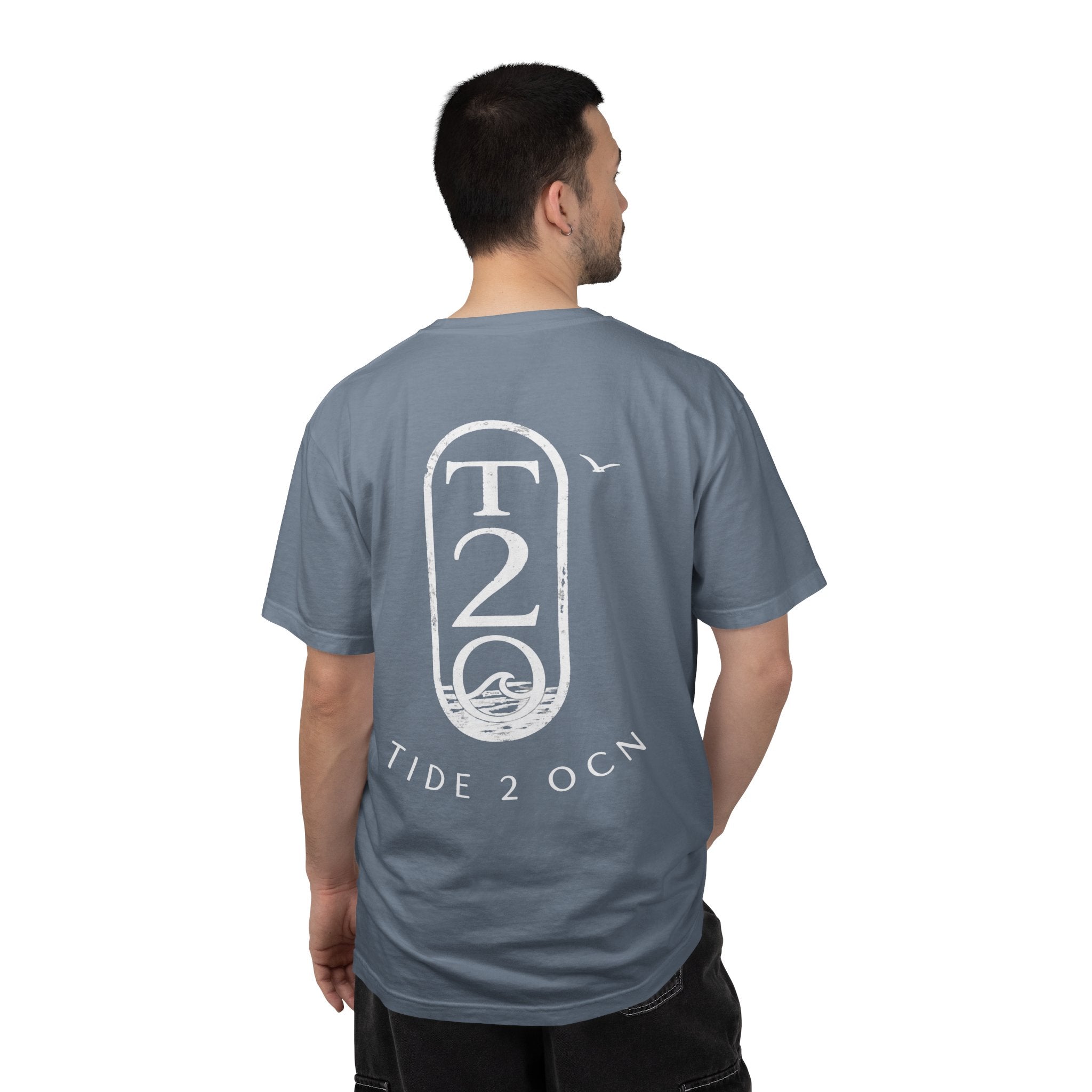 T-Shirt — Tide 2 OCN Coastal Graphic Tee (vintage surf logo)